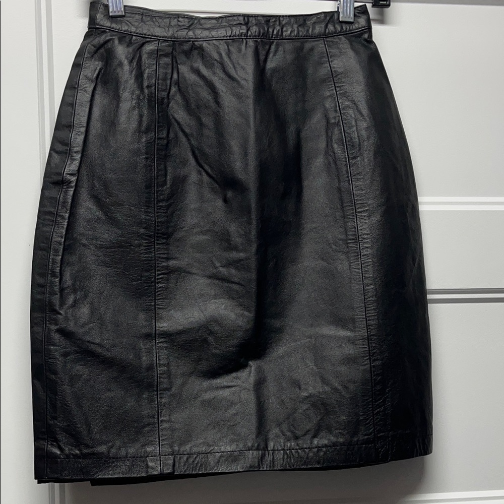 Leather Skirt